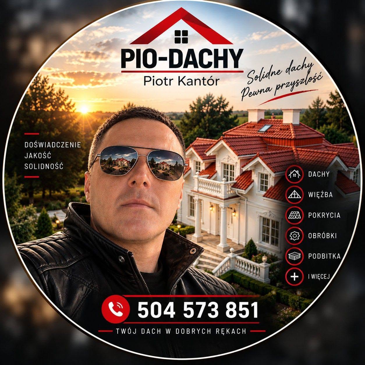 Piotr Kantór, właściciel PIO-DACHY